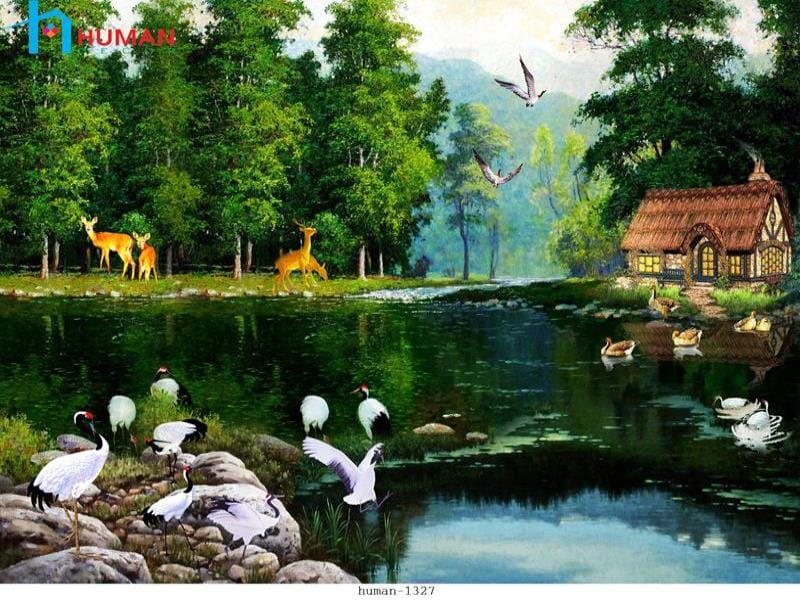 tranh dan tuong can tho human 1327 - Nội Thất Cần Thơ