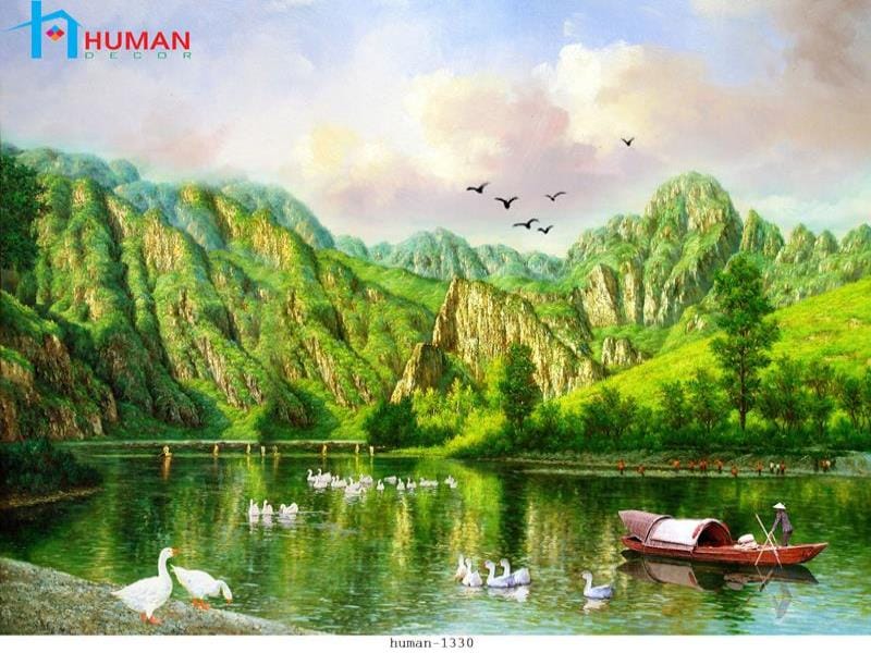 tranh dan tuong can tho human 1330 - Nội Thất Cần Thơ