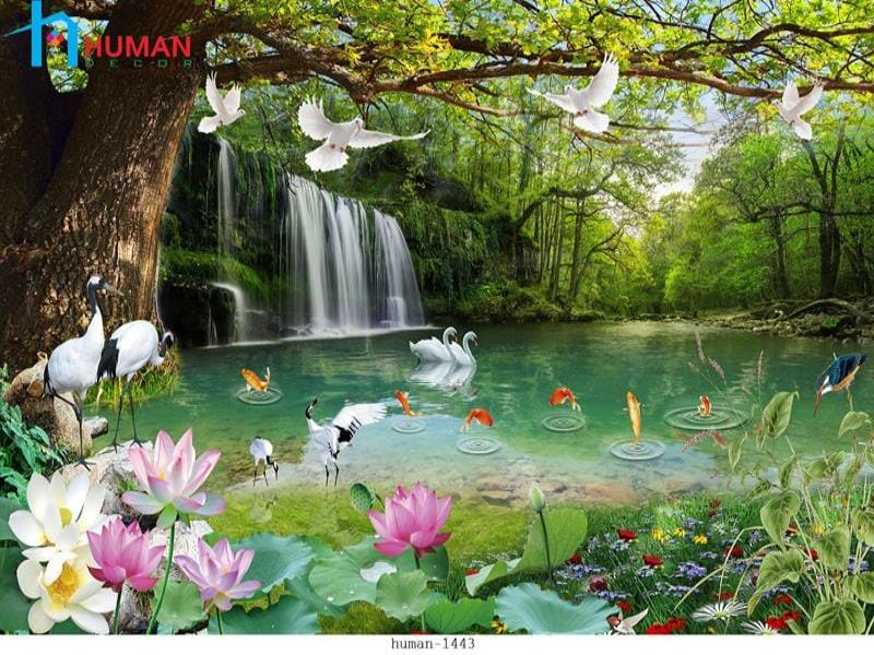 Tranh dán tường phong cảnh 011