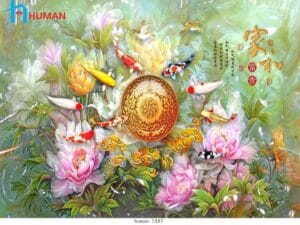 Tranh dán tường phong thủy 007