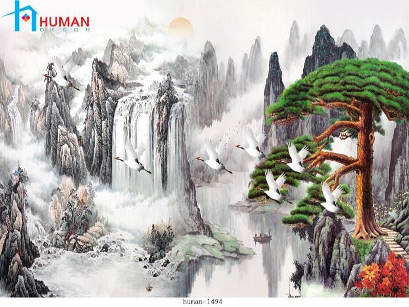 tranh dan tuong can tho human 1494 - Nội Thất Cần Thơ