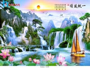 Tranh dán tường Cần Thơ 1508