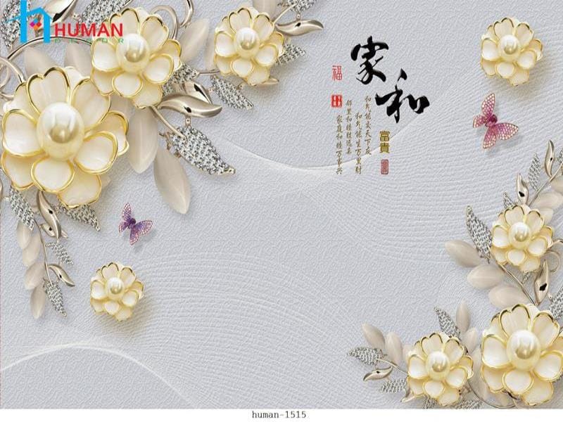Tranh dán tường Cần Thơ giả ngọc