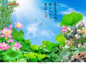 Tranh dán tường phong cảnh 003