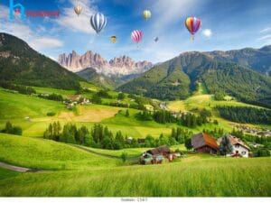 Tranh dán tường Cần Thơ – Phong cảnh thiên nhiên 3D