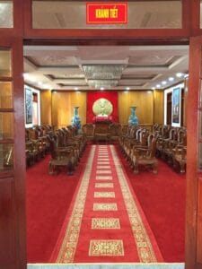 Thảm hành lang phòng khánh tiết