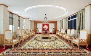 Thảm Sofa cổ điển phòng khánh tiết TP001