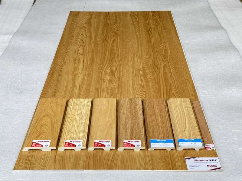 Sàn nhựa Cần Thơ giả gỗ N1688