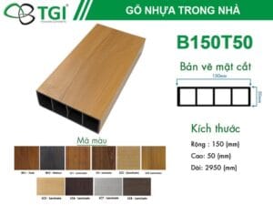 Tấm ốp nhựa lam sóng B105T5