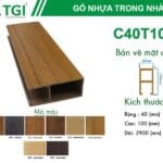 Tấm ốp nhựa lam sóng C40T10 - ảnh 1