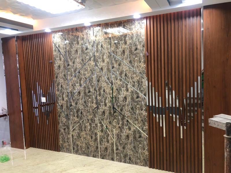 Thi  công tấm nhựa giả gỗ ốp tường Cần Thơ - Nội Thất Cần Thơ