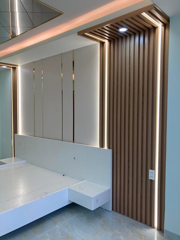 Thi công tấm nhựa giả gỗ ốp tường Cần Thơ - Nội Thất Cần Thơ