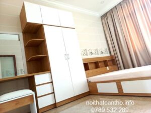 Giường ngủ bọc nệm TP006
