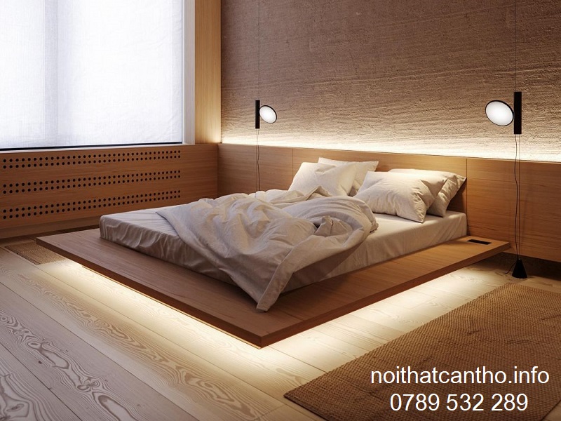 Giường bay đôi 1m6 x 2m TP008