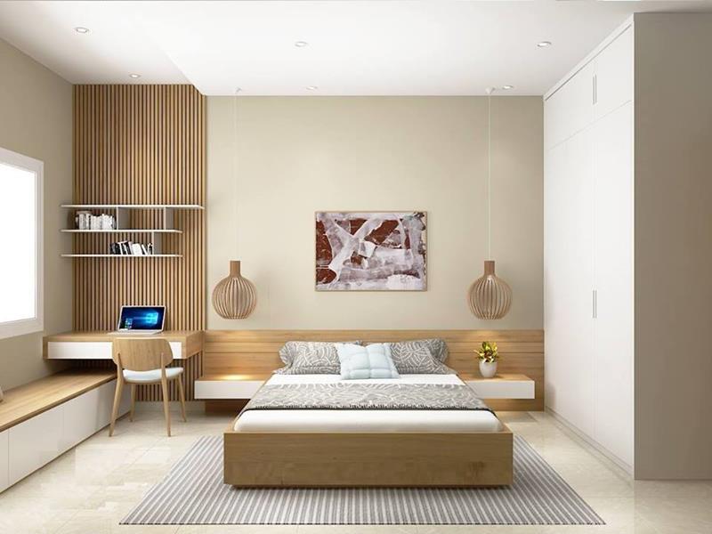Giường gỗ MDF Cần Thơ bền đẹp, giá tốt