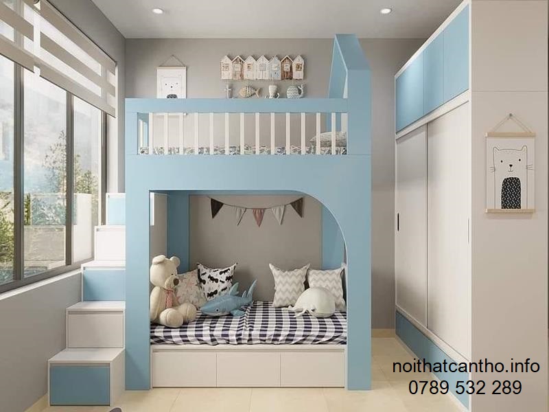 Giường đôi 1m6 x 2m TP001