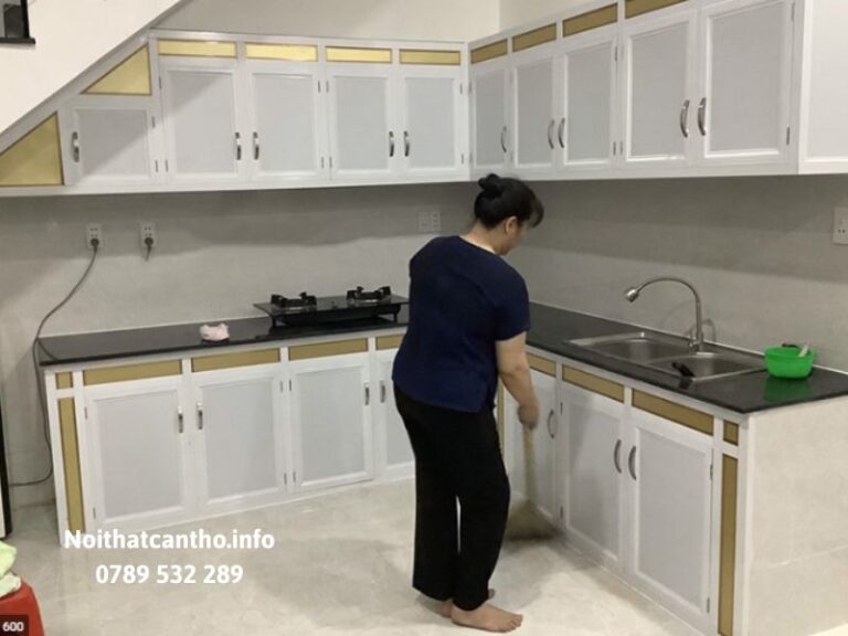 Tủ bếp cao cấp Cần Thơ nâng tầm không gian bếp