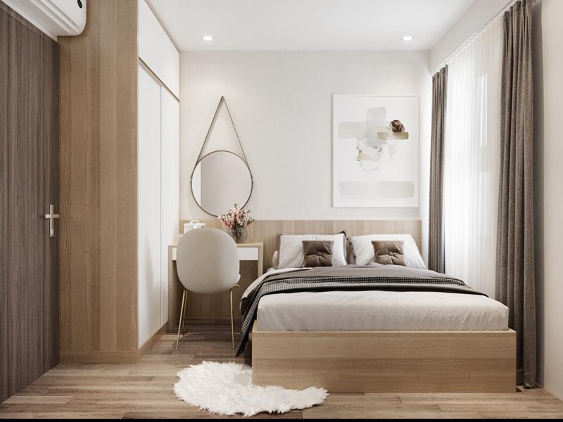 Cách bố trí nội thất phòng ngủ Cần Thơ 12m2 siêu đẹp