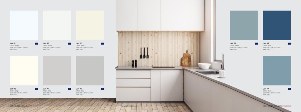 Acrylic Livas Chống trầy xước