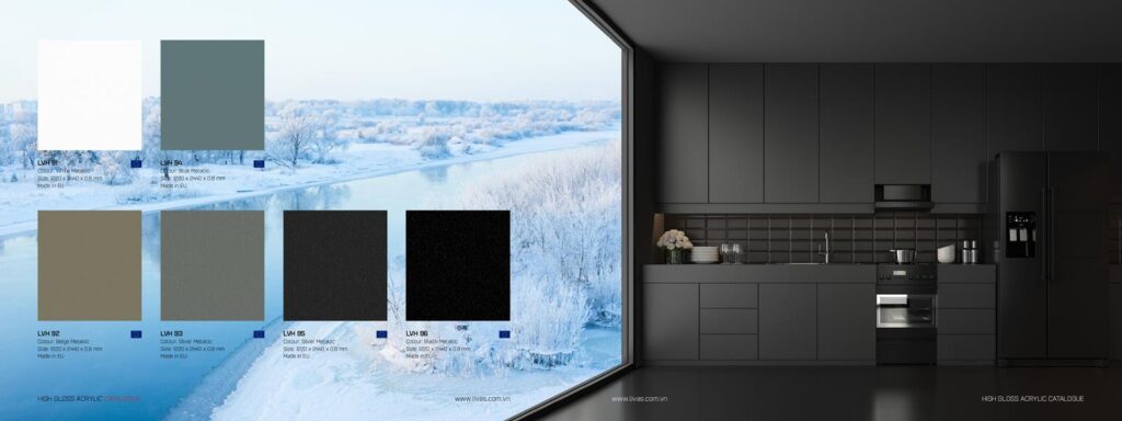 Acrylic Livas Chống trầy xước