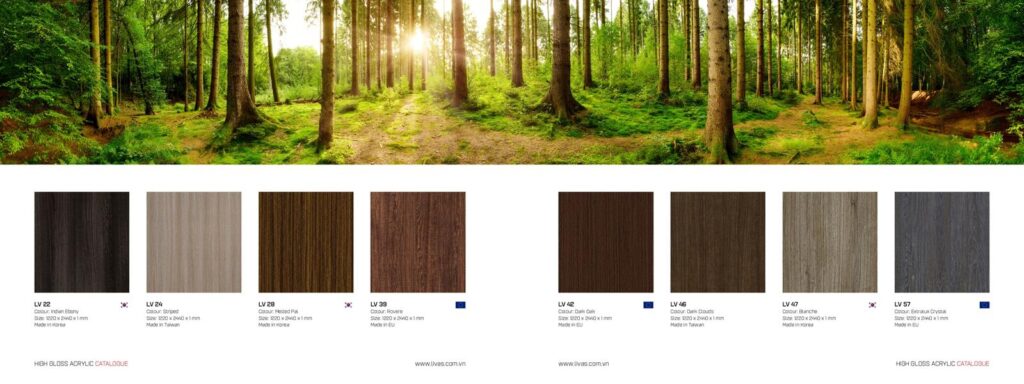 Acrylic Livas Chống trầy xước