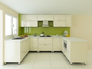 Tủ bếp Cần Thơ chữ U 0010