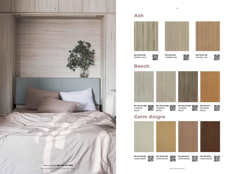 Catalogue MFC & MDF An Cường 2024