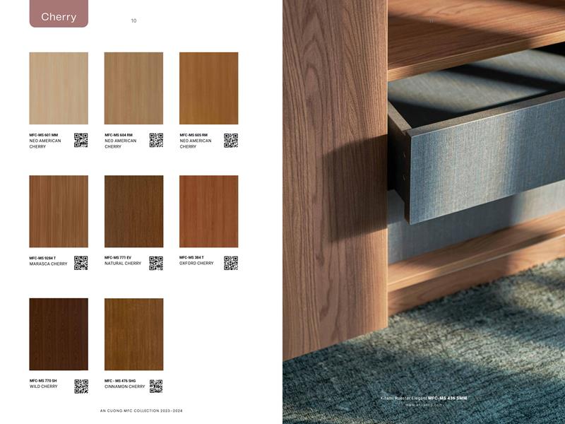 Catalogue MFC & MDF An Cường 2024