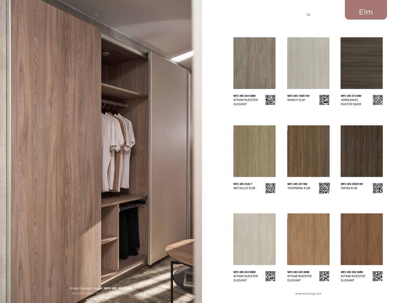 Catalogue MFC & MDF An Cường 2024