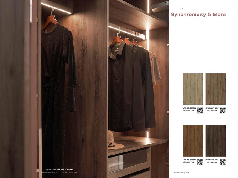 Catalogue MFC & MDF An Cường 2024