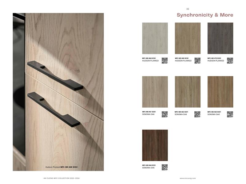 Catalogue MFC & MDF An Cường 2024