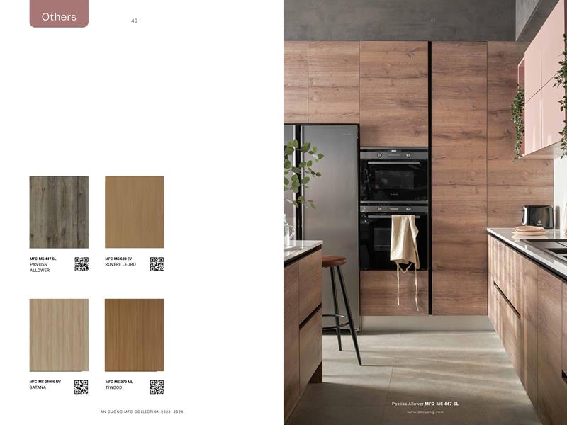 Catalogue MFC & MDF An Cường 2024