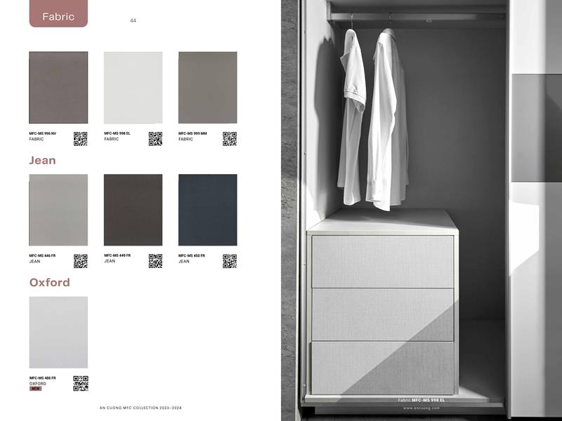 Catalogue MFC & MDF An Cường 2024