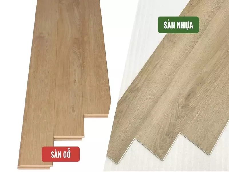 Nên Sử Dụng Sàn Gỗ Hay Sàn Nhựa? Phân biệt sàn gỗ Cần Thơ và sàn nhựa Cần Thơ