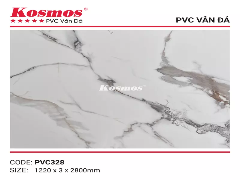 Kích thước tấm nhựa PVC vân đá Cần Thơ